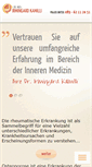 Mobile Screenshot of dr-kamilli.de